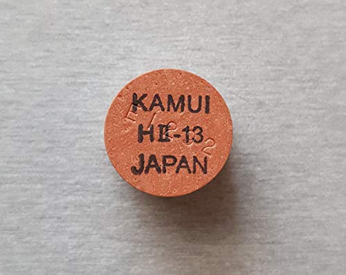 Kamui Original Billardqueue-Spitzen laminiert 10 Schichten Billard Zubehör Größe 13mm Härte Version H Kamui Original Billardqueue-Spitzen laminiert 10 Schichten Billard Zubehör Größe 13mm Härte Version H von Kamui Brand