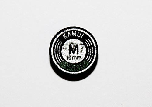 Kamui Black Snooker Mehrschichtleder, 10mm, medium von KAMUI