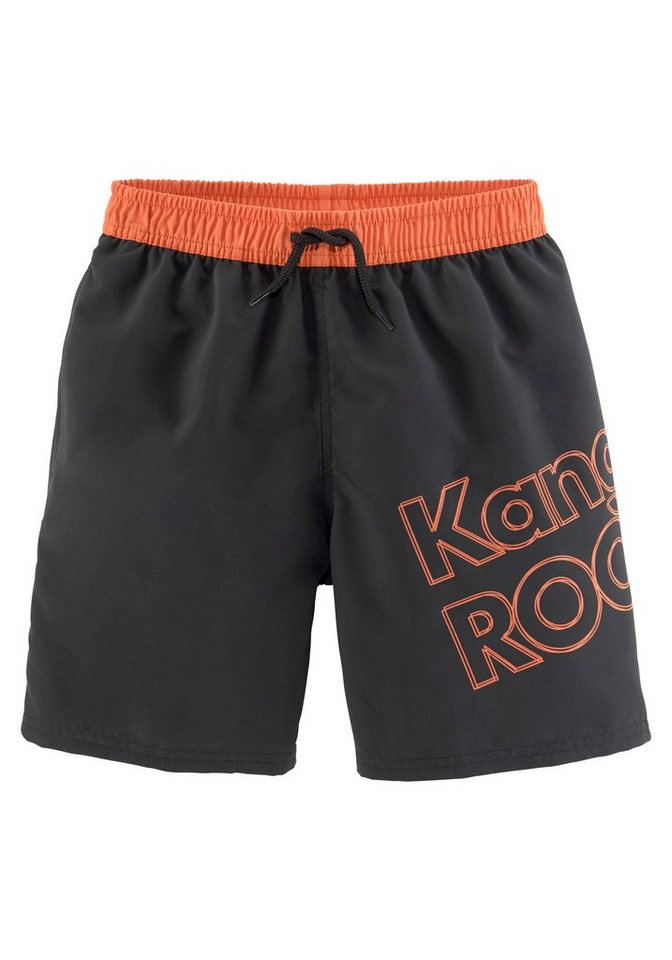 KangaROOS Badeshorts Adams Kids im Colorblocking-Design KangaROOS Badeshorts Adams Kids im Colorblocking-Design von KangaROOS