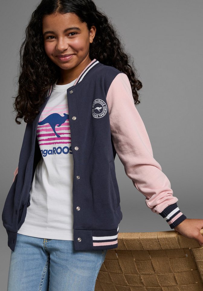 KangaROOS Sweatjacke mit Kragen KangaROOS Sweatjacke mit Kragen von KangaROOS