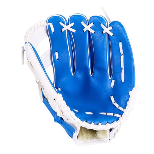 Baseball-Handschuh, weiches PU-Leder, verdickte Krug-Softball-Handschuhe für Teenager, Erwachsene, professionelle Baseball-Fangsport-Softball-Handschuhe von Kaohxzklcn