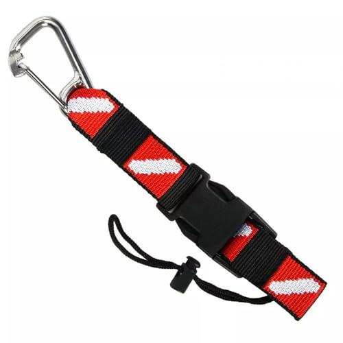 Kaohxzklcn Nylon Scubas Tauchen Lanyard Strap Scubas Diving Camera Anti-Verlust-Umhängeband mit Schnellverschluss-Schnallen, einfach zu bedienen von Kaohxzklcn