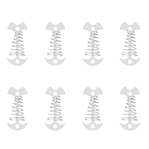 Kaohxzklcn Tragbare Heringe für den Außenbereich, Aluminiumlegierung, Zeltheringe, Zeltheringe, Seilanker von Kaohxzklcn