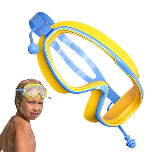 Kapaunn Schwimmbrille für Kinder, Schnorchelbrille mit klarer Sicht, Anti-UV-Anti-Beschlag-Design, Tauchbrille, Schnorchelausrüstung, Kinder-Schnorchelbrille, Taucherbrille, Schwimmbrille für Kinder von Kapaunn