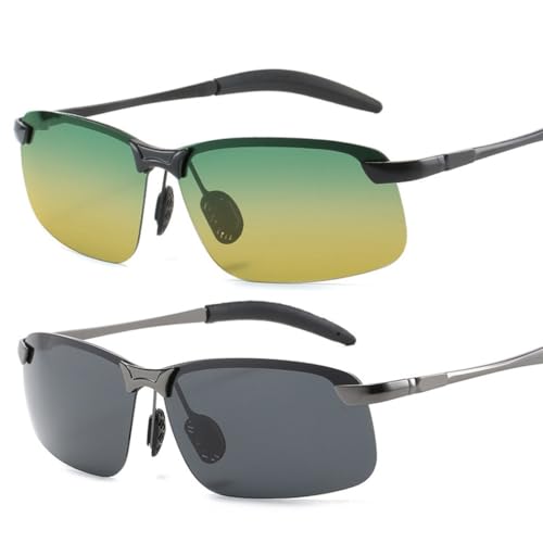 Kapmore Driver's Sea Schützende, rutschfeste, polarisierte Sonnenbrille, professionell, Mehrzweck-Strandbrille für Herren von Kapmore