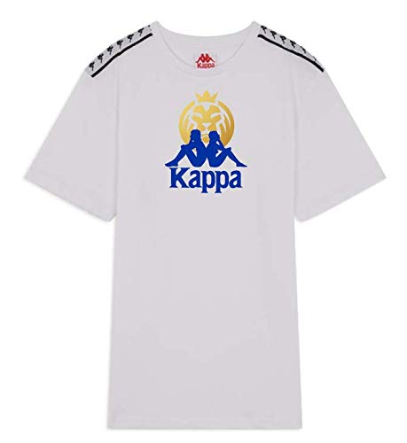 Kappa X MadLions Madlions Official Tee 2020 Unterhemd, weiß, M von Kappa