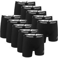 10er Pack Kappa Boxershorts schwarz M 10er Pack Kappa Boxershorts schwarz M von Kappa