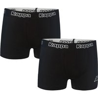 2er Pack Kappa Trunk Boxershorts 007 schwarz/schwarz L von Kappa