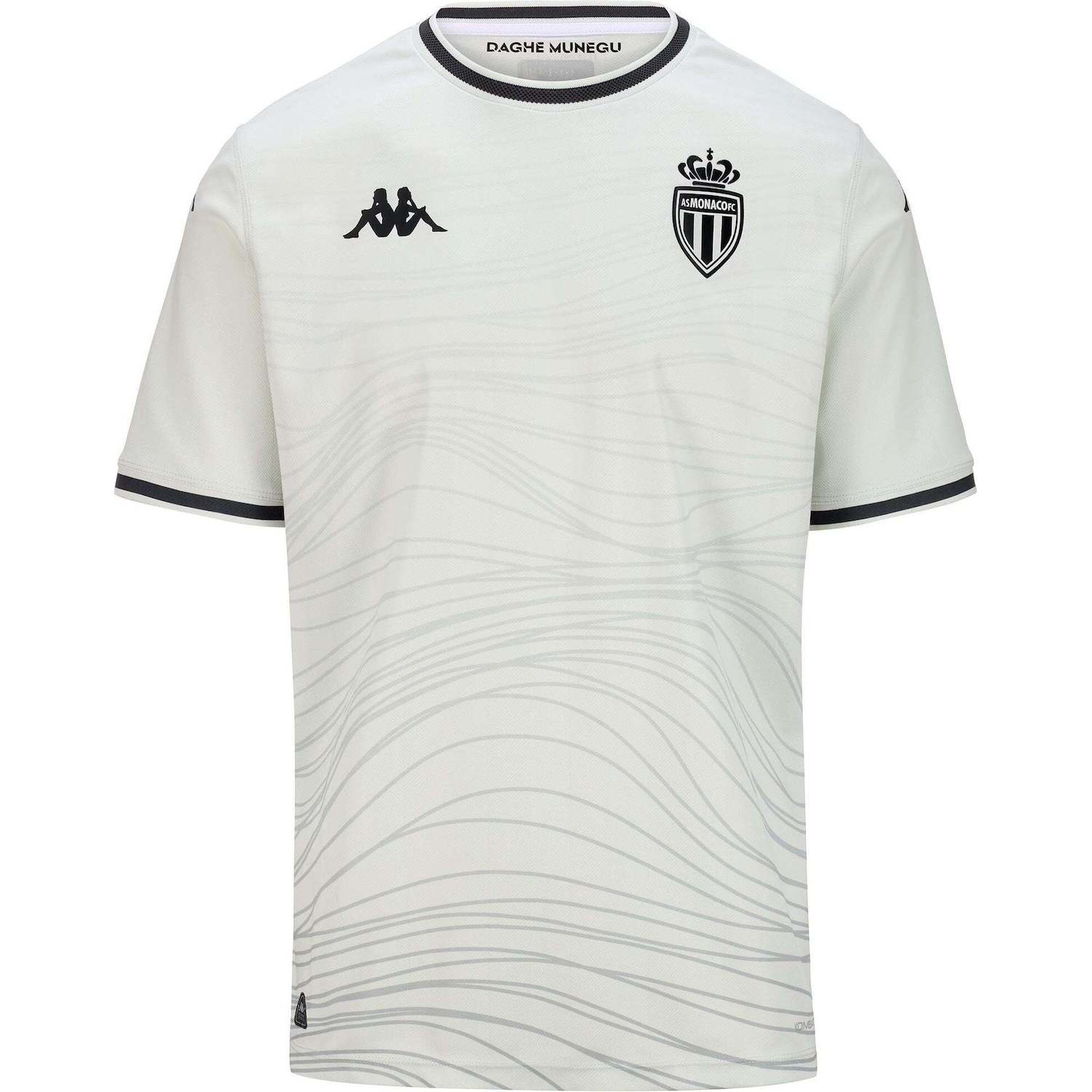 Kappa, Herren, Fussballtrikot, drittliga-trikot a monaco 2024/25 (S), Grau, S von Kappa