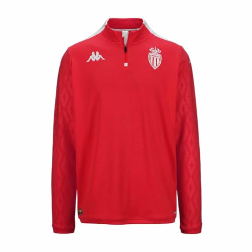 Kappa ABLAS PRO 8 Monaco Sweat ASM | Herren | Größe M | Rot MD/Weiß von Kappa