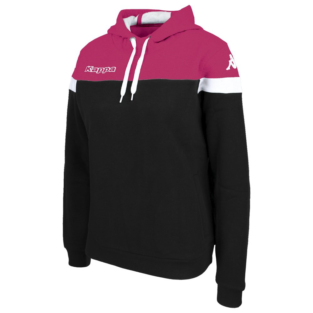 Kappa Accia Hoodie Schwarz XS Frau von Kappa