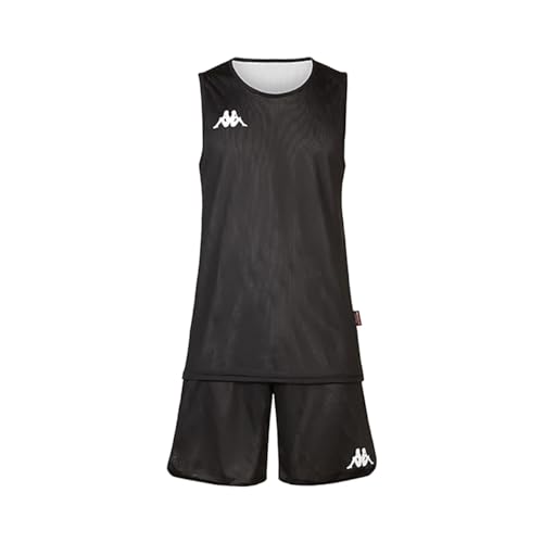 Kappa Cairosi Basketball-Set, Herren, Schwarz, Größe 4XL von Kappa