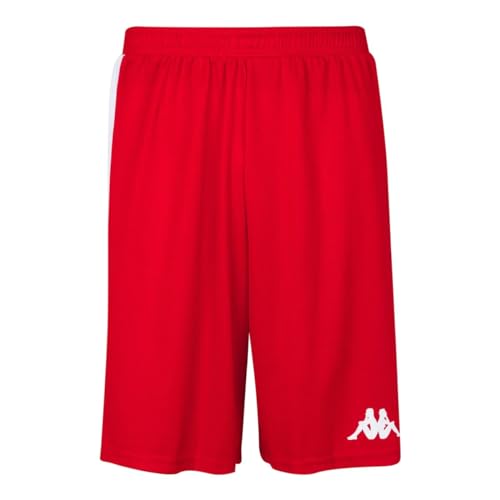 Kappa Unisex Kinder Caluso Basketballhose, Rot, 8 Jahre Kappa Unisex Kinder Caluso Basketballhose, Rot, 8 Jahre von Kappa