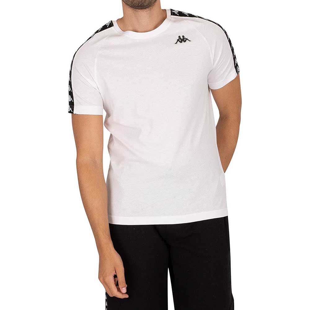 Kappa Coen Slim Short Sleeve T-shirt Weiß S Mann von Kappa