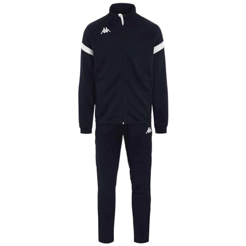 Kappa Dalcito, Unisex-Kinder Trainingsanzug, Azul/Blanco, Kappa Dalcito, Unisex-Kinder Trainingsanzug, Azul/Blanco, von Kappa