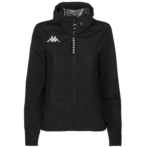 Kappa Damen Batzo Jackets, Schwarz, XS von Kappa