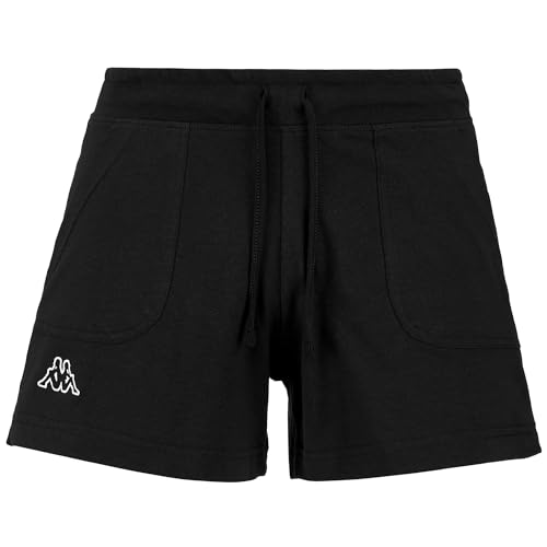 Kappa Damen Caber Logo Sporthose, Schwarz, XS von Kappa