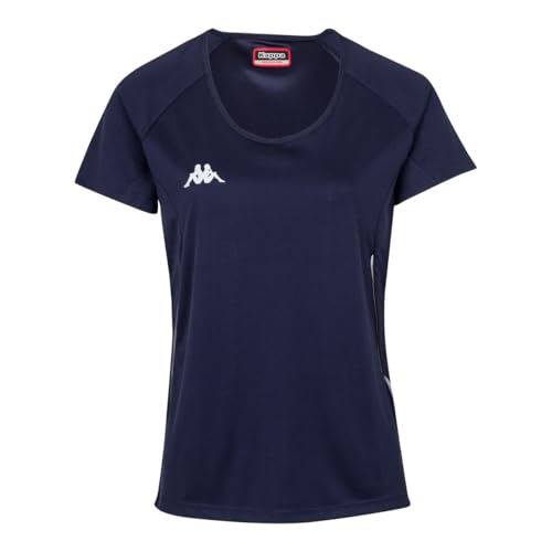 Kappa Damen Fania Technisches T-Shirt, Marineblau, 10Y Kappa Damen Fania Technisches T-Shirt, Marineblau, 10Y von Kappa