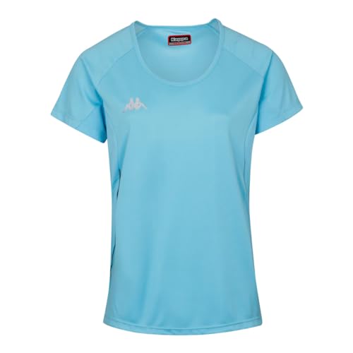 Kappa Damen Fania Technisches T-Shirt, blau, 10Y Kappa Damen Fania Technisches T-Shirt, blau, 10Y von Kappa