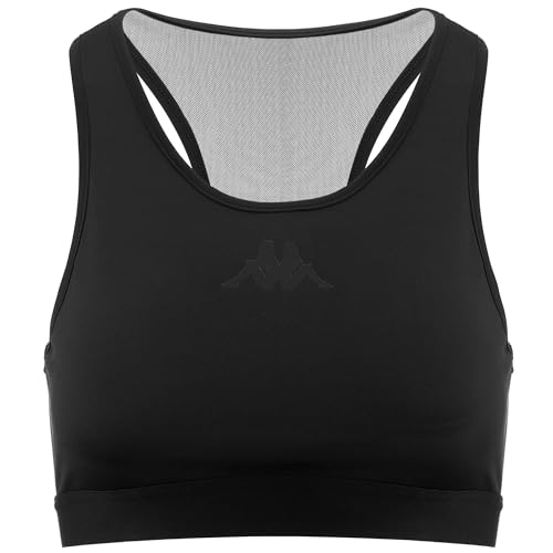 Kappa Damen Kombat Dare Top, Schwarz, L Kappa Damen Kombat Dare Top, Schwarz, L von Kappa