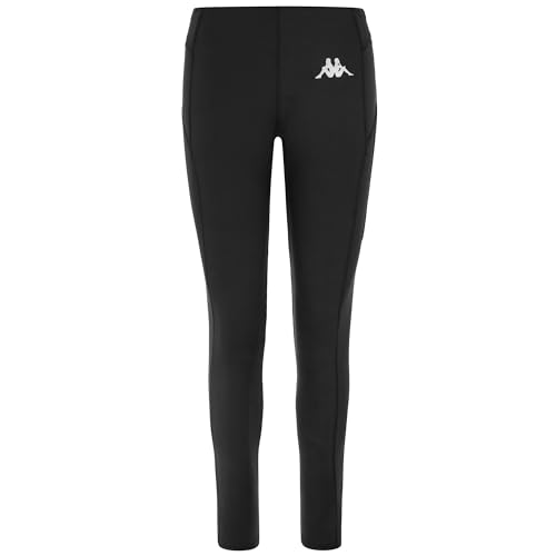 Kappa Damen Kombat Edas Training Hose, Schwarz, L Kappa Damen Kombat Edas Training Hose, Schwarz, L von Kappa