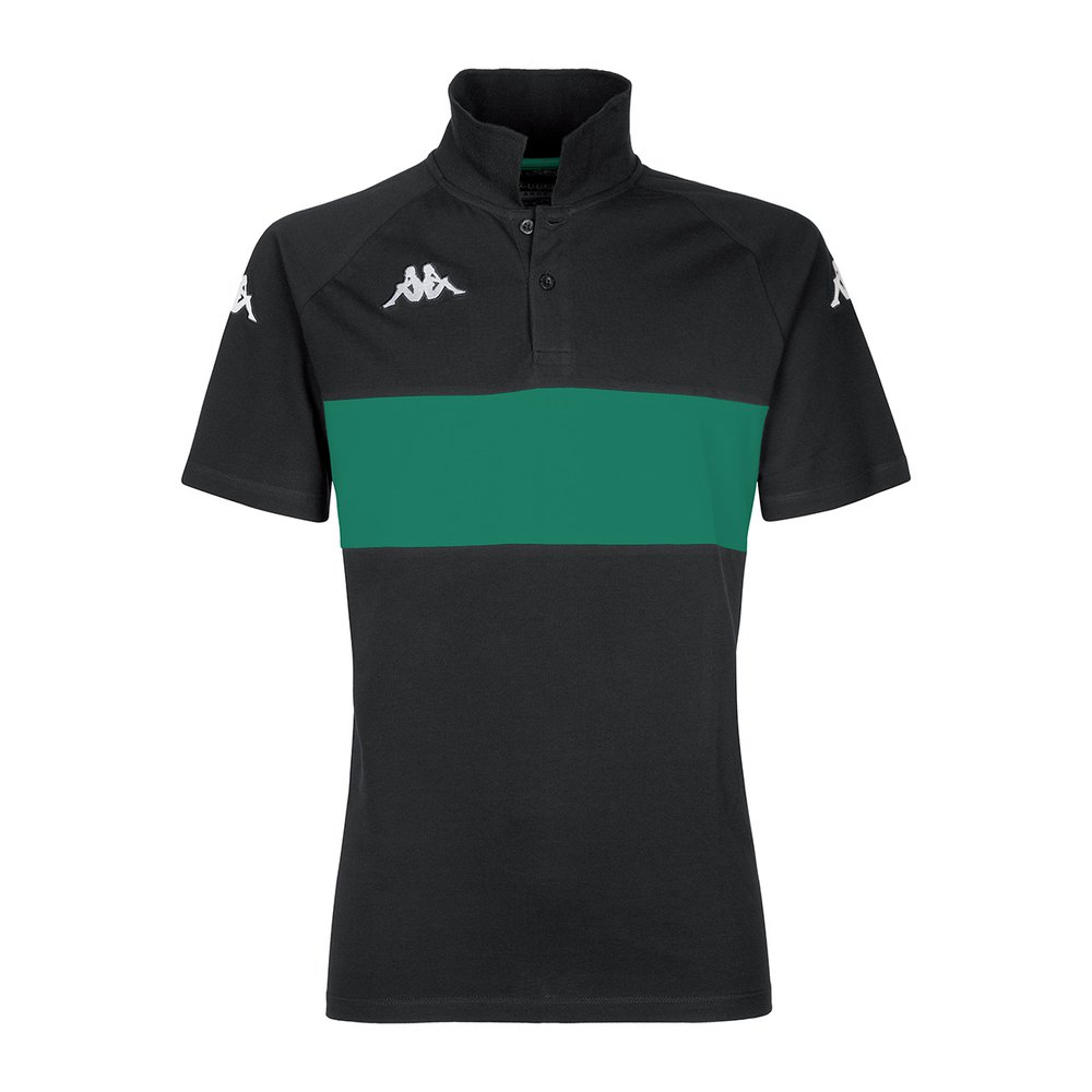 Kappa Dianetti Short Sleeve Polo Schwarz 3XL Mann von Kappa