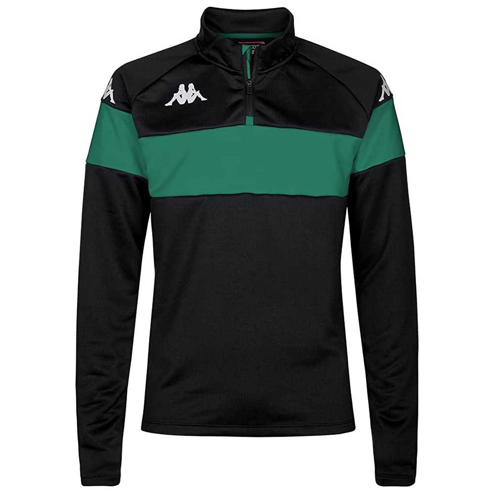 Kappa Dovare Half Zip Sweatshirt Grün,Schwarz 10 Years Kappa Dovare Half Zip Sweatshirt Grün,Schwarz 10 Years von Kappa