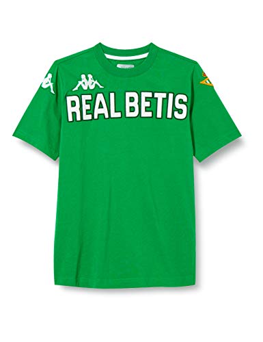 Kappa Eroi Betis T-Shirt Unisex Kinder, Unisex Kinder, Unterhemd, 31157DW_A00_6Y, grün, 6 años Kappa Eroi Betis T-Shirt Unisex Kinder, Unisex Kinder, Unterhemd, 31157DW_A00_6Y, grün, 6 años von Kappa