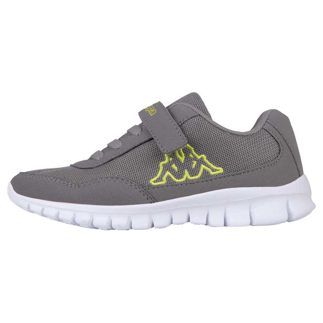 Kappa Kinder Sneaker Turnschuh Unisex 260604K Grau von Kappa