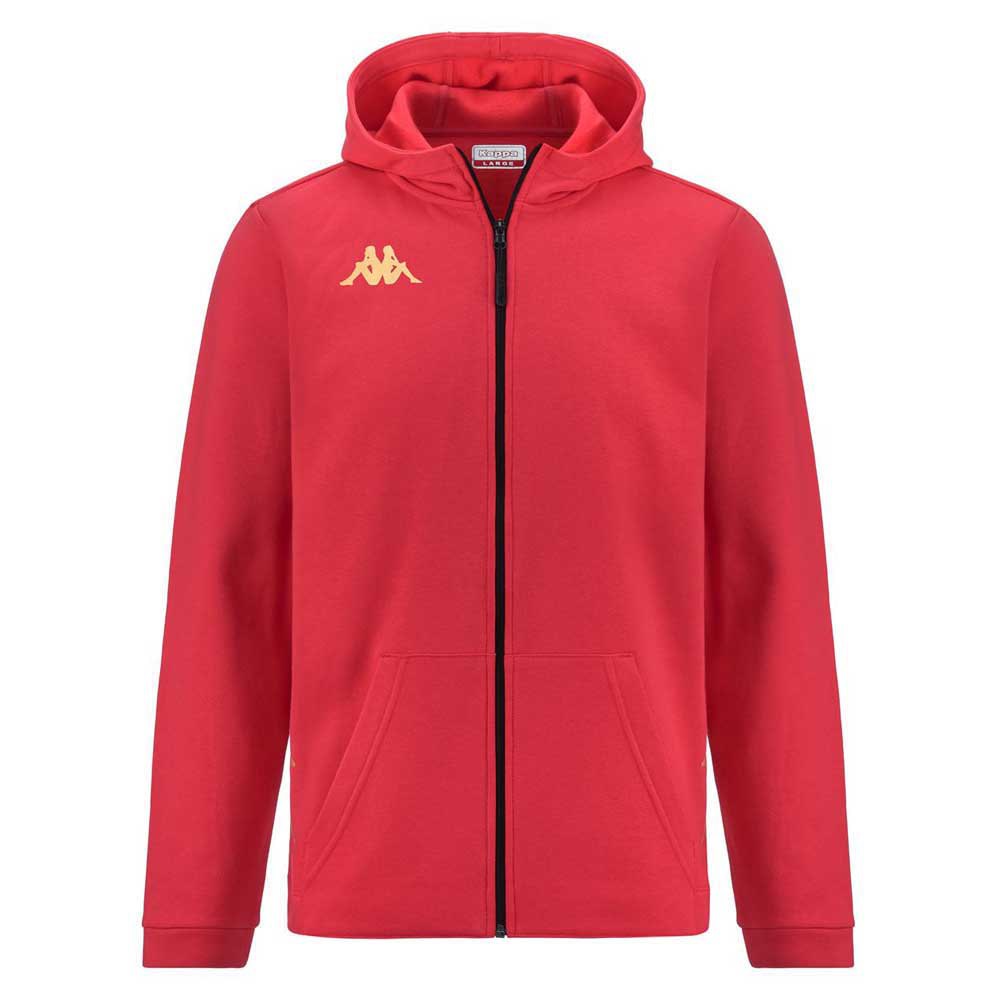 Kappa Giordizi Full Zip Sweatshirt Rot 2XL Mann von Kappa