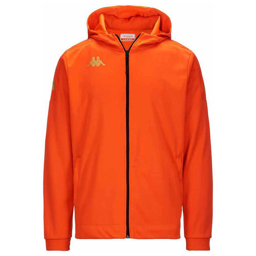 Kappa Grevolo Full Zip Sweatshirt Orange 2XL Mann von Kappa