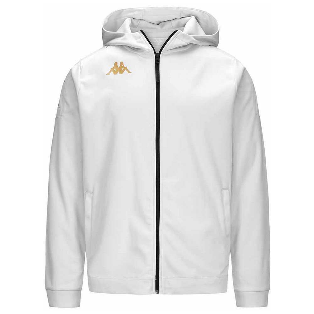 Kappa Grevolo Full Zip Sweatshirt Weiß 4XL Mann Kappa Grevolo Full Zip Sweatshirt Weiß 4XL Mann von Kappa