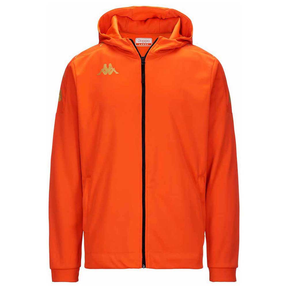 Kappa Grevolo Full Zip Sweatshirt Orange 4XL Mann von Kappa