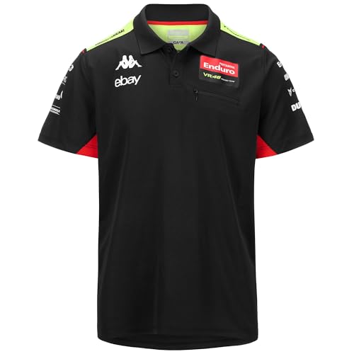 Kappa Herren Acrazon Polohemd, Schwarz, XXL Kappa Herren Acrazon Polohemd, Schwarz, XXL von Kappa