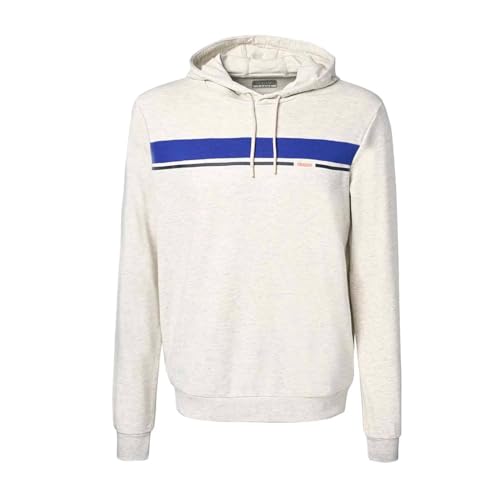 Kappa Herren Affragola Active Man Sweatshirt, Off White Mel, M von Kappa