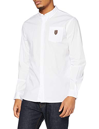 Kappa Herren City Popeline ASM Hemd, weiß, M Kappa Herren City Popeline ASM Hemd, weiß, M von Kappa