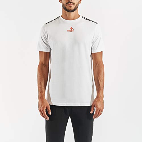 Kappa Herren Corezo Courir T-Shirt, weiß, XS Kappa Herren Corezo Courir T-Shirt, weiß, XS von Kappa