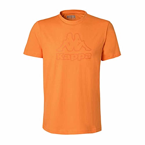 Kappa Herren Cremy Tee Tshirt, Orange, M von Kappa
