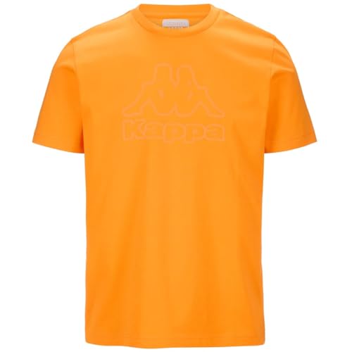 Kappa Herren Cremy Tee t-Shirt, orange, S von Kappa