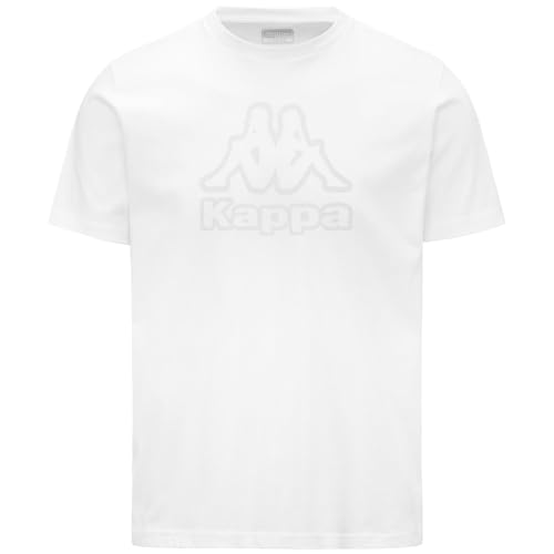 Kappa Herren Cremy Tee Tshirt, weiß, L von Kappa