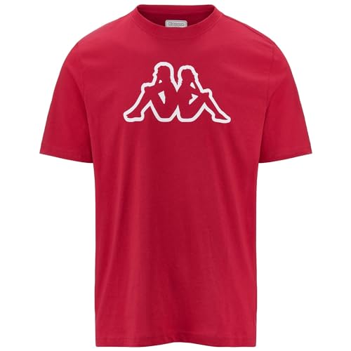 Kappa Herren Cromen Logo T-Shirt, rot, L Kappa Herren Cromen Logo T-Shirt, rot, L von Kappa