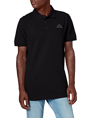 Kappa STYLECODE: 303173 Peleot Herren Poloshirt I Schwarz I 5XL von Kappa