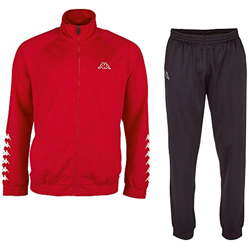 Kappa Herren 303307 Till Unisex Trainingsanzug, Racing Red, Gr. S von Kappa