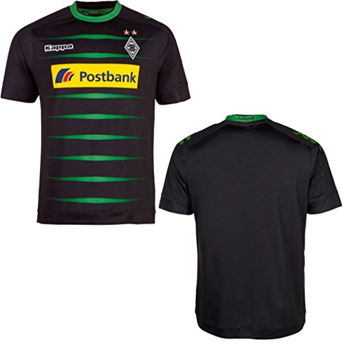 Kappa Herren Trikot 3rd 2016/2017 Borussia Mönchengladbach, schwarz, XL Kappa Herren Trikot 3rd 2016/2017 Borussia Mönchengladbach, schwarz, XL von Kappa