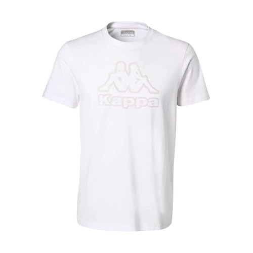 Kappa Jungen Cremy Tee Tshirt, weiß, 10 años von Kappa