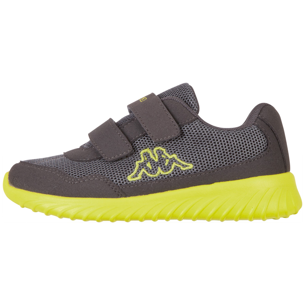 Kappa Jungen Sneaker Kinder Turnschuhe 260687K Grau/Gelb Kappa Jungen Sneaker Kinder Turnschuhe 260687K Grau/Gelb von Kappa