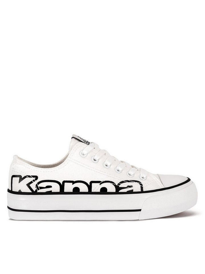 Kappa Kappa Sneakers aus Stoff Damen YL201409 Weiß Sneaker Kappa Kappa Sneakers aus Stoff Damen YL201409 Weiß Sneaker von Kappa