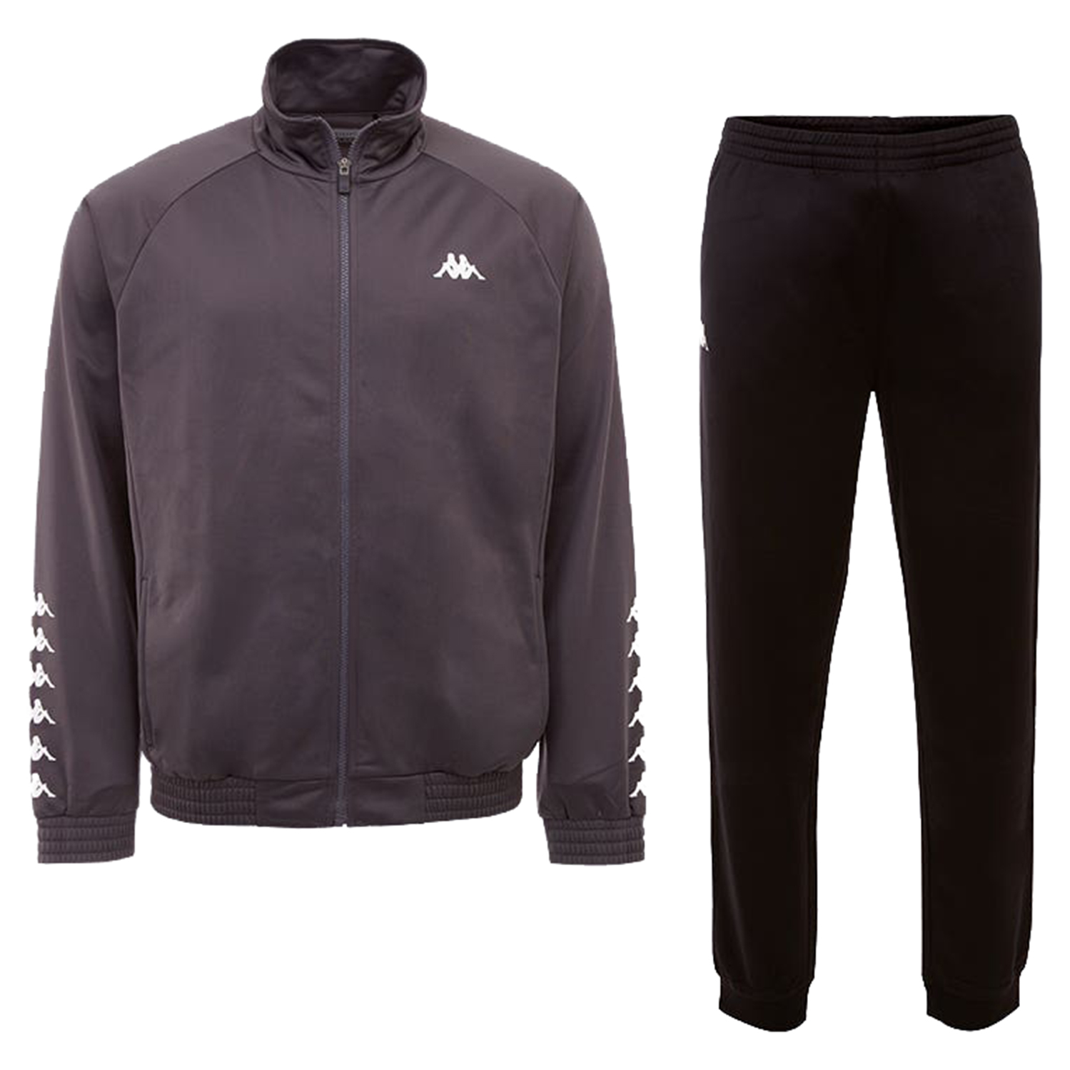 Kappa Kinder Tracksuit Jogginganzug Sportanzug 303307J asphalt von Kappa