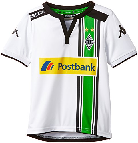 Kappa Kinder Trikot BMG Home Kids Short Sleeve Interlock, Weiß, 140 Kappa Kinder Trikot BMG Home Kids Short Sleeve Interlock, Weiß, 140 von Kappa