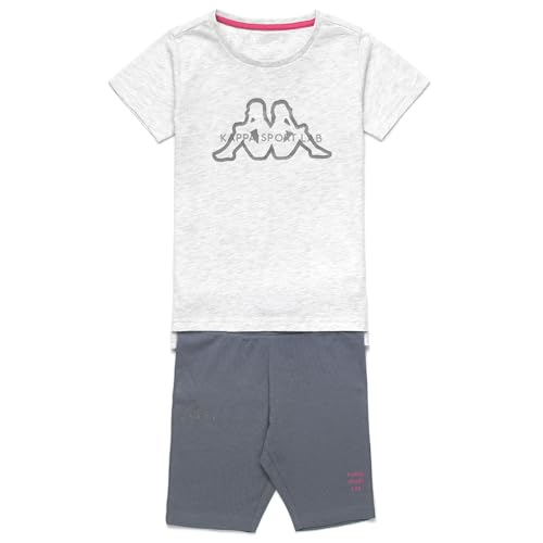 Kappa Mädchen Grugliasco Kid Girl Trainingsanzug, Weiß/Grau, 12 años Kappa Mädchen Grugliasco Kid Girl Trainingsanzug, Weiß/Grau, 12 años von Kappa